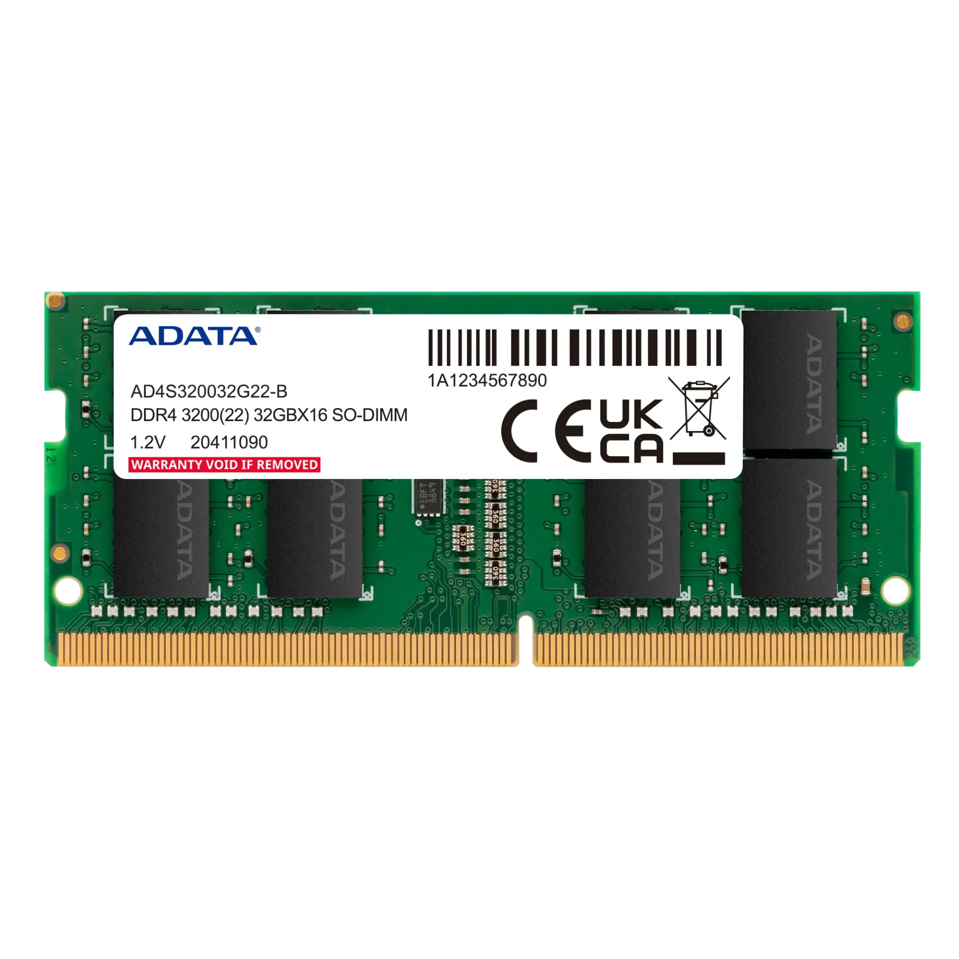 Memoria Adata DDR4 16 GB 3200 MHz - Notebook Sodimm AD4S320016G22-SGN - Retail