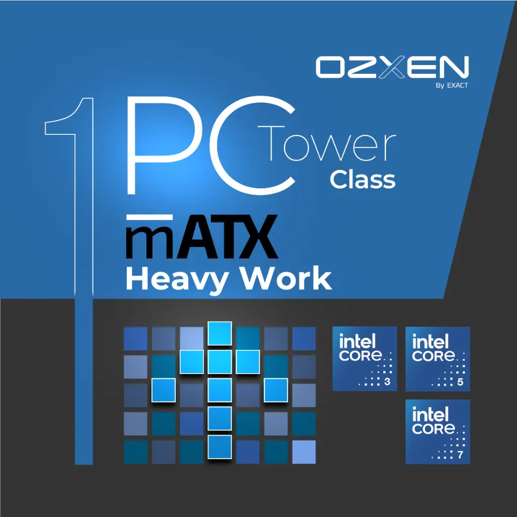 Desktop OzXen Koaj Pro mATX Intel - ZX615