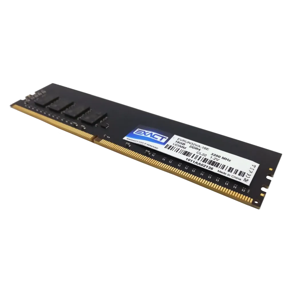[EVRUN32VA-16E] Memoria Exact DDR4 16GB 3200 MHz 1.2V - Desktop UDIMM - Tray