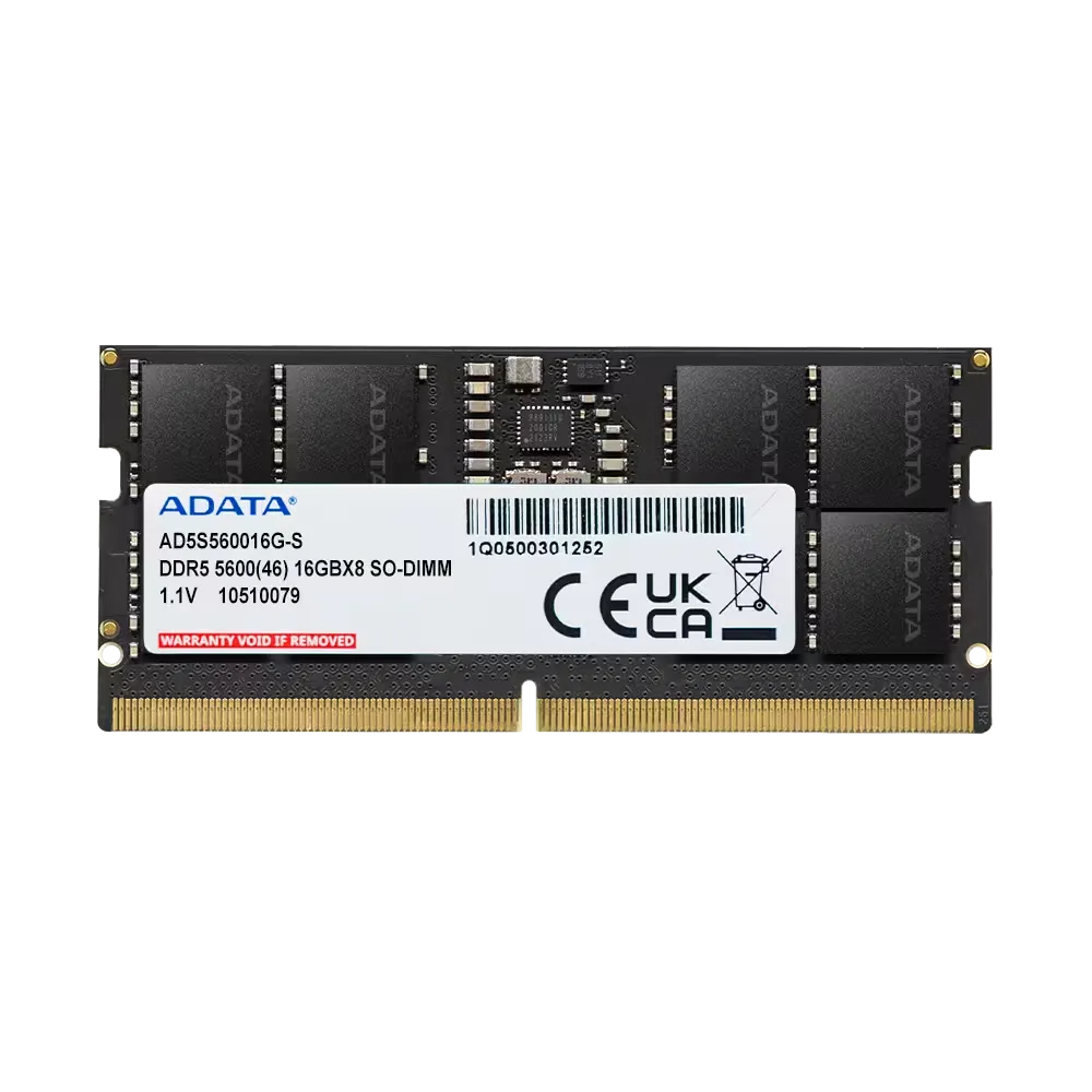 [AD5S560016G-S] Memoria Adata DDR5 16 GB 5600 MHz - Notebook Sodimm AD5S560016G-S- Retail