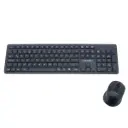 Kit Teclado y Mouse OzXen by exact Español Latam alámbrico