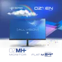 Monitor OzXen Pro 24" Plano sin bordes IPS FULL-HD 1920*1080P 75Hz - HDMI+DP+VGA+Parlantes -  OZMH2511-FJ2475I