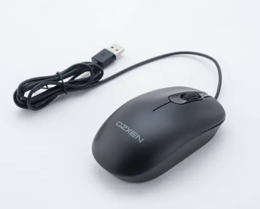 [OZKM-61039/SLB] Kit Teclado y Mouse OzXen by exact Español Latam alámbrico